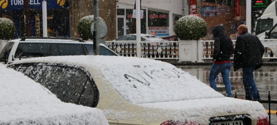 Niğde’de kar yağışı etkili oldu