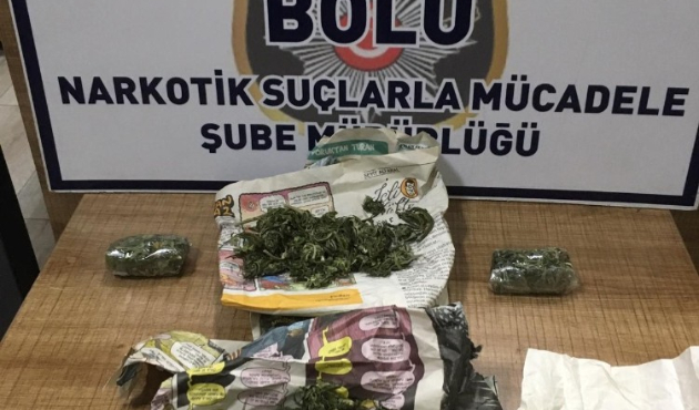 Bolu’da, uyuşturucu operasyonu