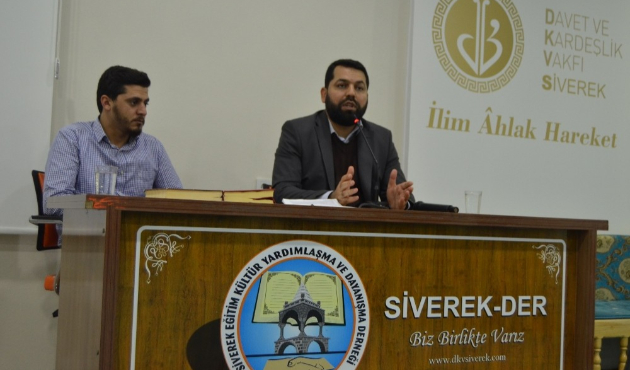 Şanlıurfa Siverek’te "Noel Baba bizim neyimiz olur" semineri