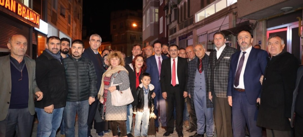 Samsun'da Demir ve Tok’un esnaf gezisi