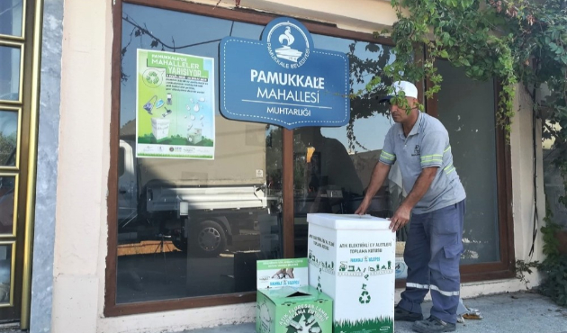 Denizli Pamukkale’de elektronik atık yarışmasına yoğun ilgi