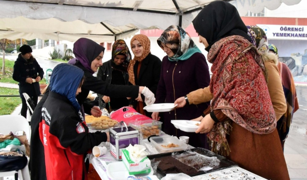 Adıyaman'da Gazze için yardım kermesi düzenlendi
