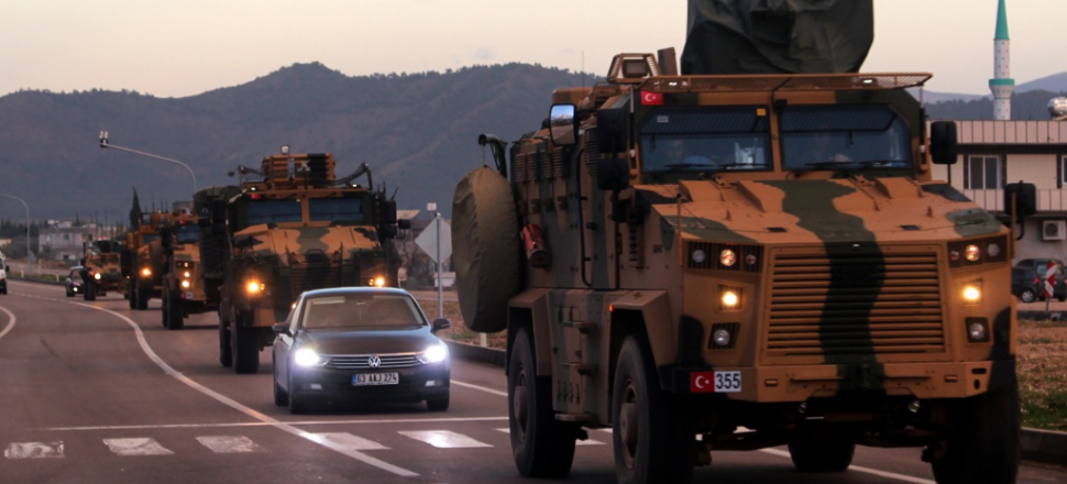 Hatay sınırına zırhlı sevkiyatı!