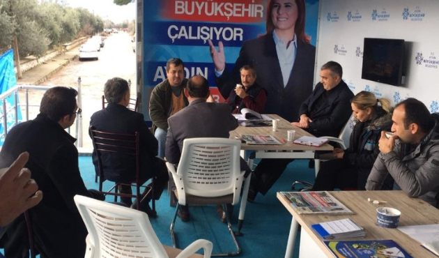 Aydın Büyükşehir Geyre’yi dinledi