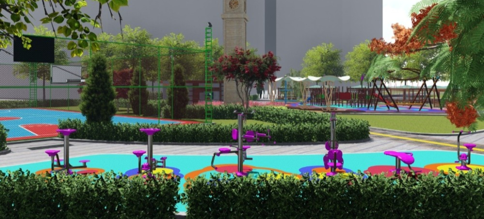 Mardin Midyat kent park çalışmaları başladı