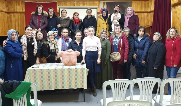 Çorlu’da kanser farkındalık eğitimleri sürüyor