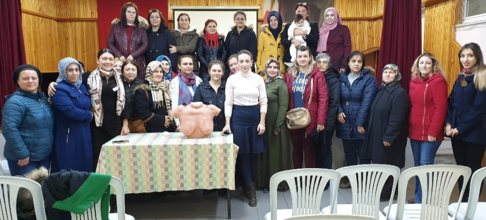Çorlu’da kanser farkındalık eğitimleri sürüyor