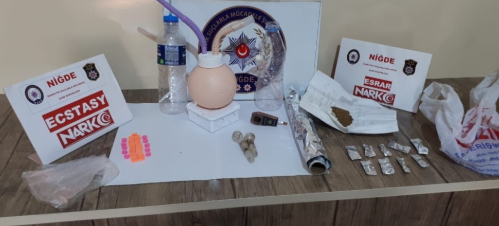 Niğde’de uyuşturucudan 9 kişi tutuklandı