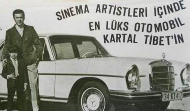 Kartal Tibet'in otomobili bakın nereden çıktı!