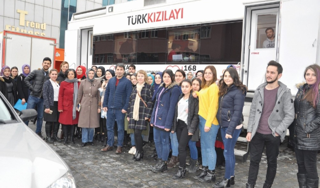 Çorum Sungurlu MYO öğrencilerinden anlamlı bağış