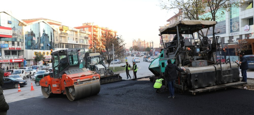 Büyükşehir’de ulaşım yatırımları tam gaz