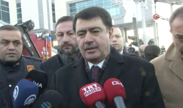 Vali Vasip Şahin: İlk belirlemelere göre 43 yaralı 4 ölü var!