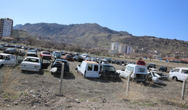 Kayseri'de hurda araçlar toplanacak