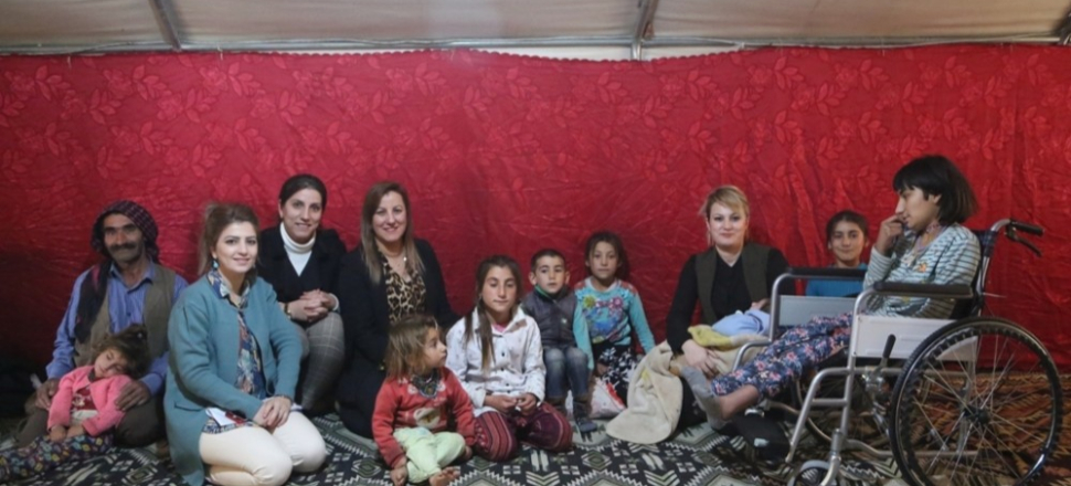 Şırnak'ta engelli kız tekerlekli sandalyesine kavuştu