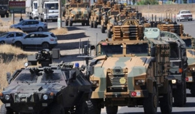 Suriye sınırına askeri sevkiyat