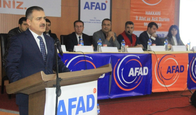 Hakkari’de 2018 masa başı deprem tatbikatı