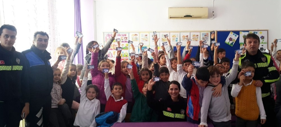 Muğla Dalamanlı çocuklar "trafik dedektifi" oldu