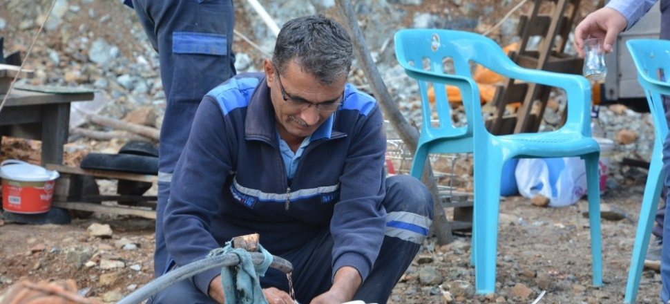 Muğla'da temiz su kaynağı için 8 aydır dağdalar