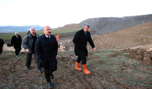 Amasya'da eski kömür sahasına 10 bin fidan dikilecek