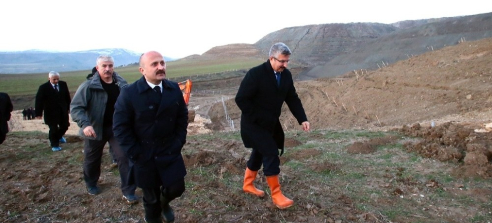 Amasya'da eski kömür sahasına 10 bin fidan dikilecek