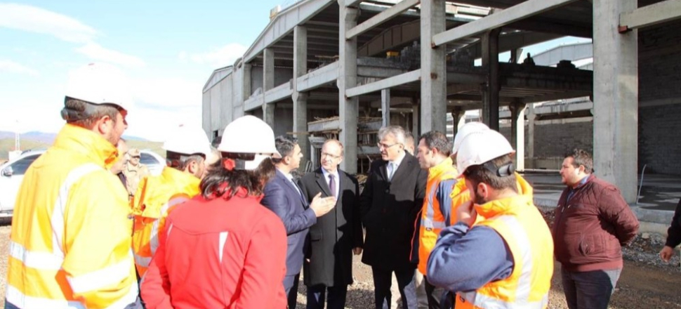 Bingöl'de Vali Ekinci, Sütaş’ta incelemede bulundu