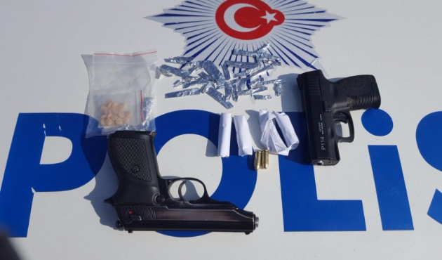 Gaziantep'te uyuşturucuya 2 tutuklama