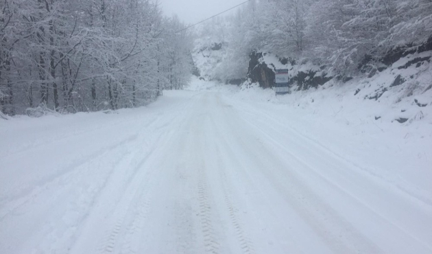 Ordu’da kar kalınlığı 25 cm