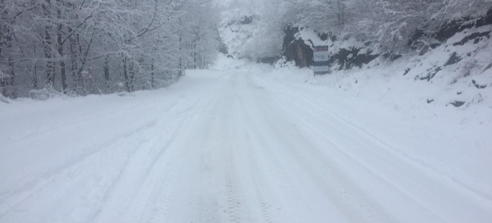 Ordu’da kar kalınlığı 25 cm