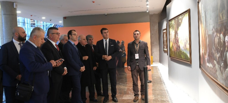 Bursa'da Dündar Batı Trakya heyetini ağırladı