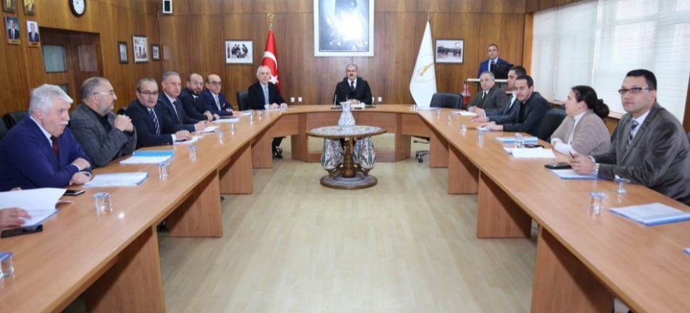 Kütahya’da 1. OSB Müteşebbis Heyeti Tplantısı
