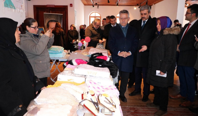 Yozgat'ta el emeği göz nuru ürünler sergilenmeye başlandı