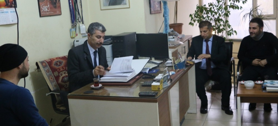 Siirt’te yerel gazeteler denetlendi