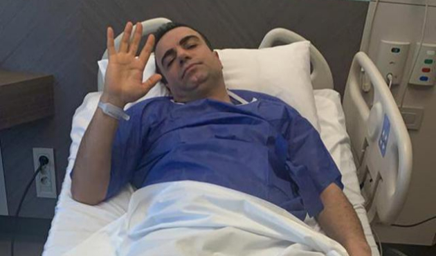 Berdan Mardini kist nedeniyle ameliyata alındı!
