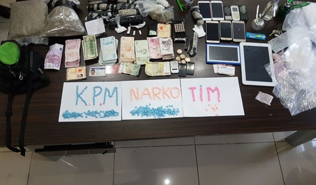 Gaziantep'te uyuşturucu operasyonu: 2 tutuklama