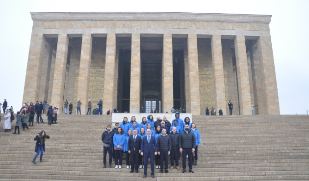 Aydın’ın Sultanları Anıtkabir’i ziyaret etti