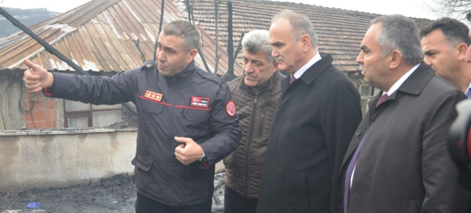 Düzce'de Özlü’den Korkmaz ailesine başsağlığı ziyareti