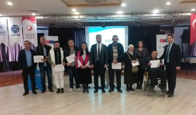 Mersin'de mülteciler, çalışma hayatına hazırlanıyor