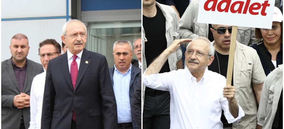 FETÖ için yürüyen Kılıçdaroğlu Sözcü Gazetesi’nde!