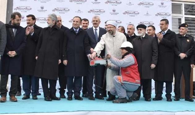 Ankara'da Gülhane Cami’nin temel atma töreni gerçekleştirildi