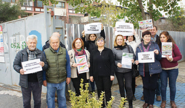 Üsküdar'daki park tartışma yarattı!