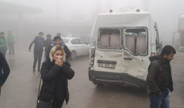Ortalık bir anda mahşer yerine döndü!
