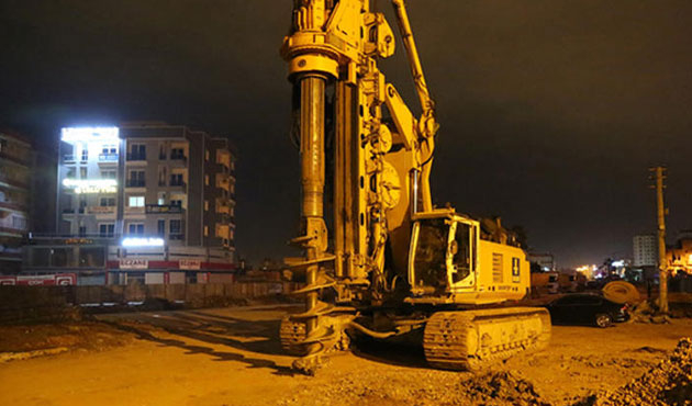 Mersin'de doğal gaz boru hattı delindi