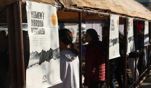 TÜRGEV'den Yemen için kermes etkinliği