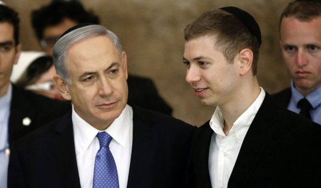 Oğul Netanyahu'nun mesajı şaşırtmadı...