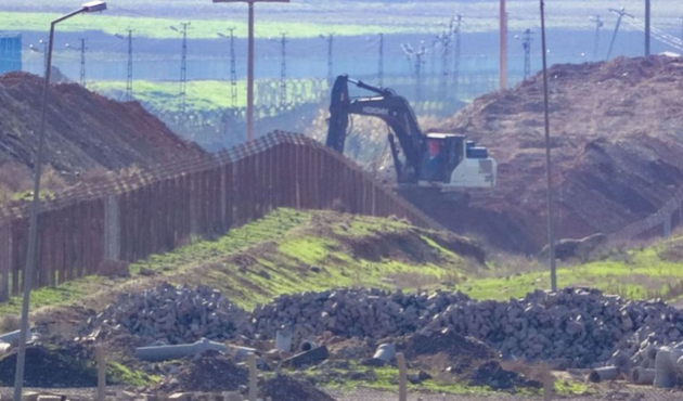 Ceylanpınar sınırında hendek kazısı başlatıldı