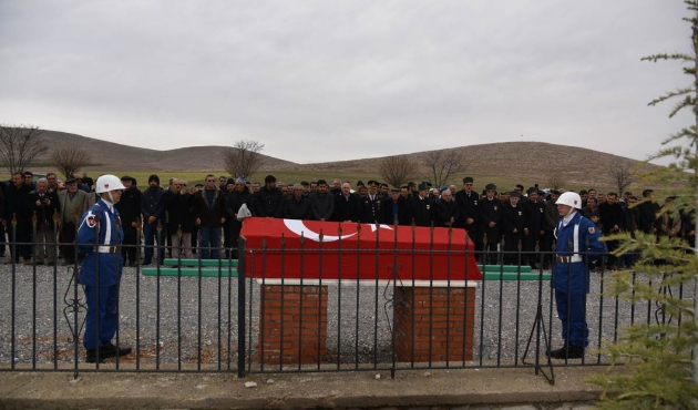 Kıbrıs gazisi son yolculuğuna uğurlandı