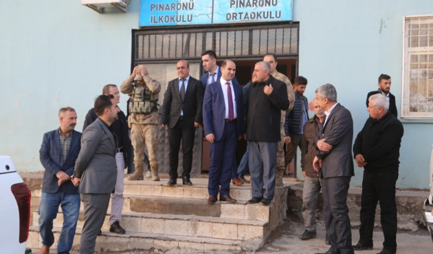 Şırnak'ta Kaymakam Işıktaş okulları gezdi