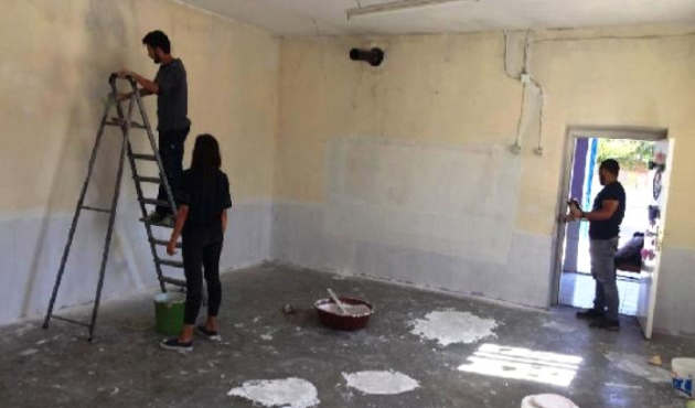 Kayseri'de üniversite öğrencilerinden örnek çalışma