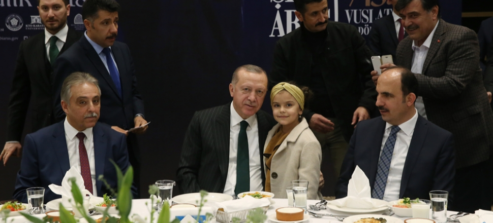Erdoğan 'Selam Vakti Buluşmaları' yemeğine katıldı