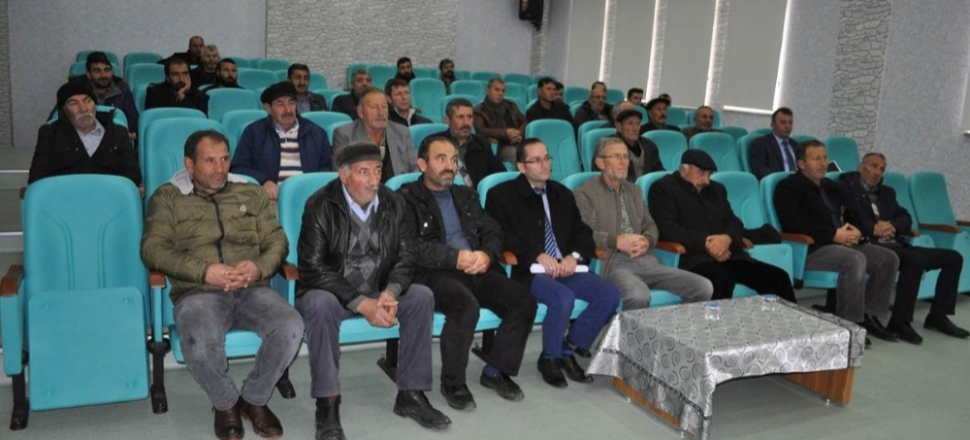Bayburt'ta Kaymakam Coşkun,  besicilerle bir araya geldi